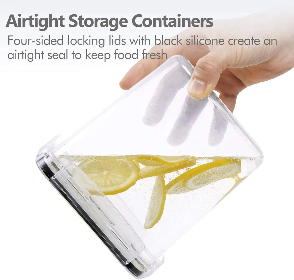 8-Piece Airtight Food Storage Containers Set with Lids