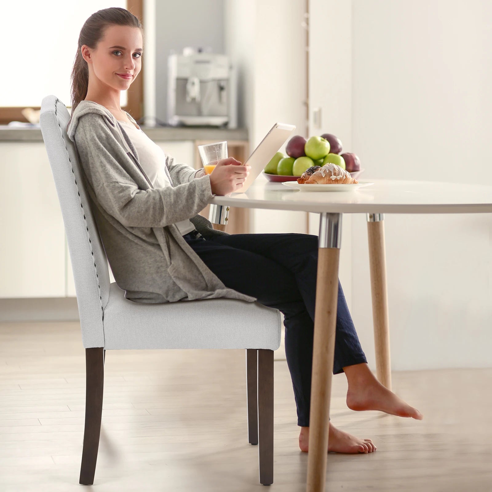 JHK Dining Chairs,  Set Of 2