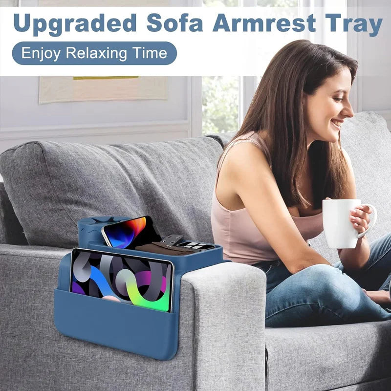 Silicone Arm Tray with Side Pocket