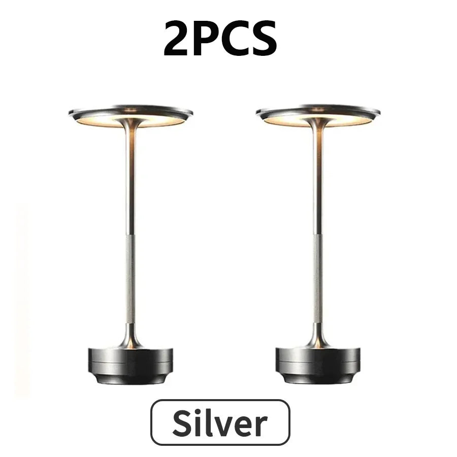 2PCS Rechargeable Wireless Table Lamp