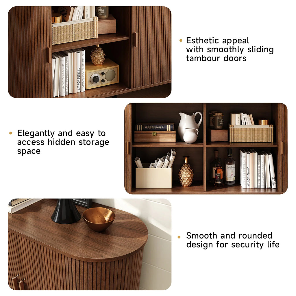 55" Sideboard Buffet Cabinet
