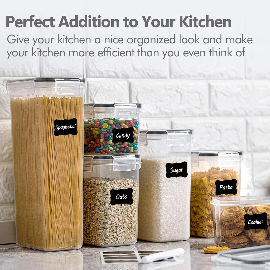 8-Piece Airtight Food Storage Containers Set with Lids