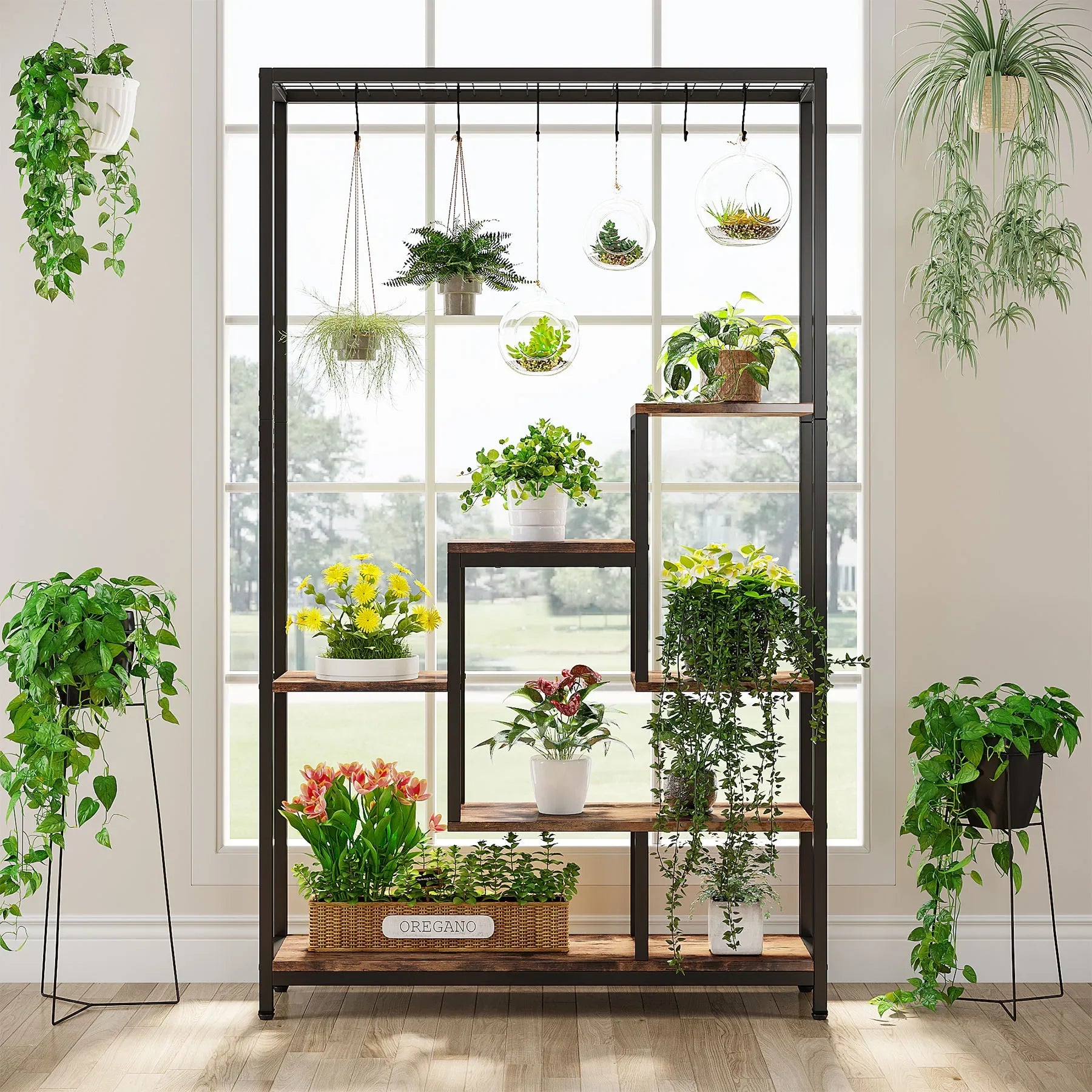 Tribesigns 70.9 inch, 5 Tiers Indoor Plant Stand