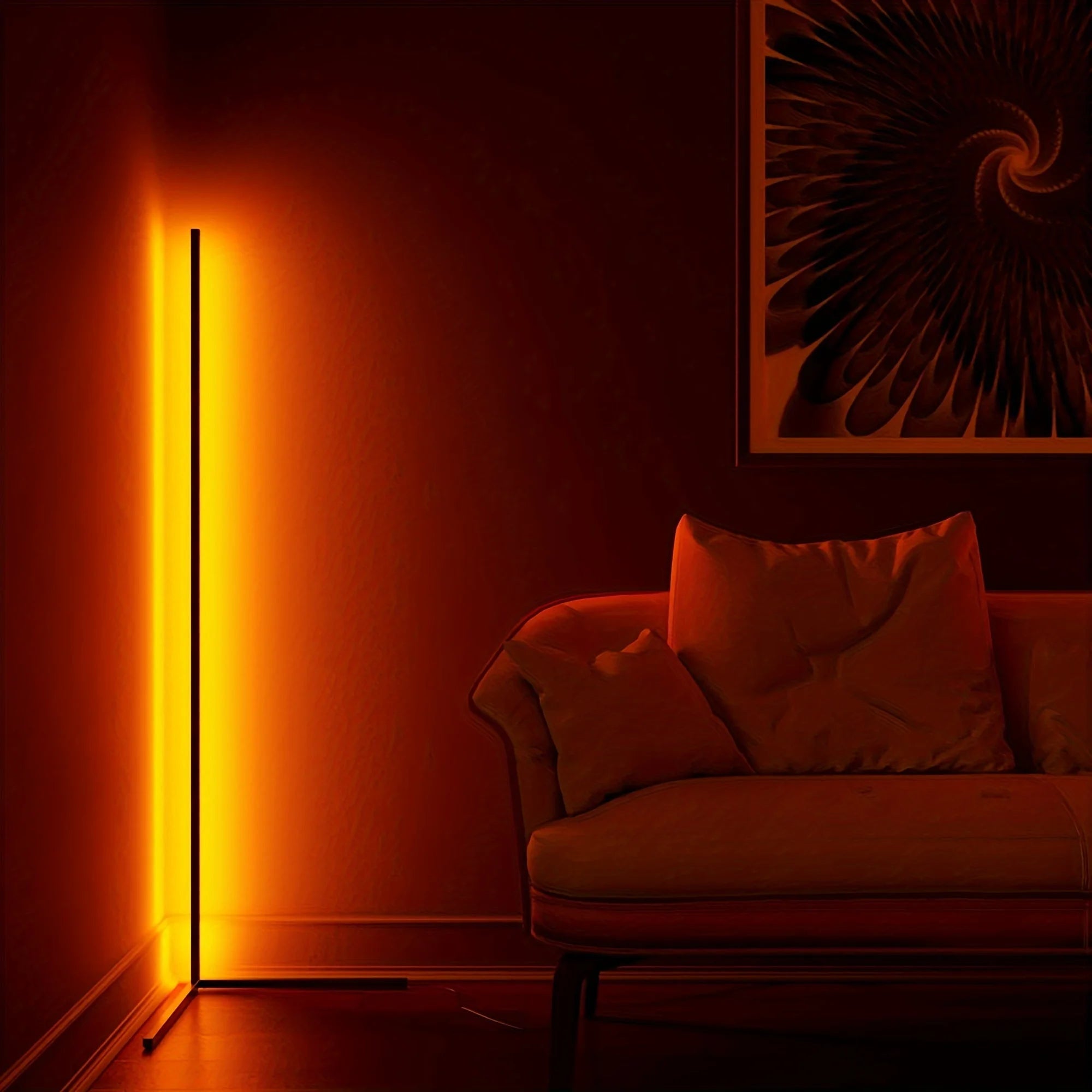 Corner LED Floor Lamp