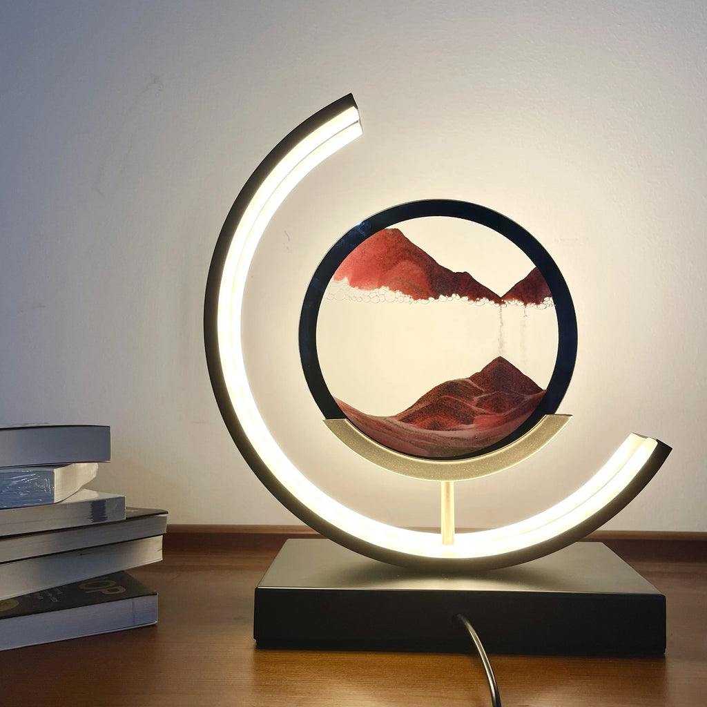 Desktop Moving Sand Art Picture In Motion