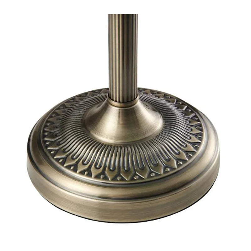 New plug-in table lamp emerald glass banker lamp with zipper switch E27/E26 living room bedroom bedside sofa library table lamp