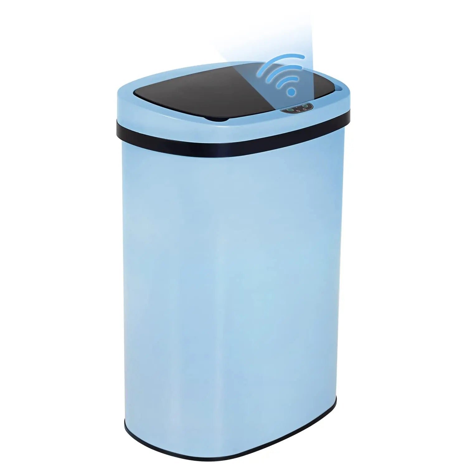 13 Gallon Trash Can with Lid Automatic Touchless Garbage Can  |