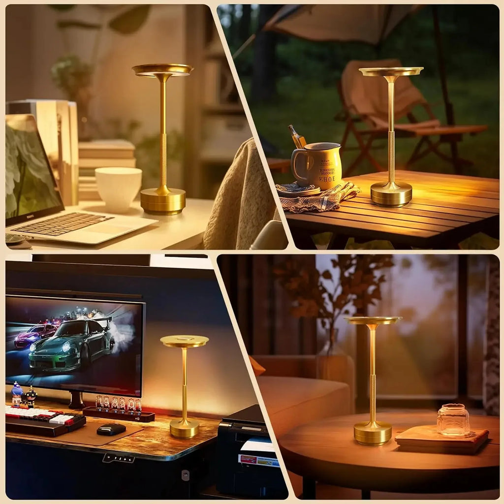 2PCS Rechargeable Wireless Table Lamp