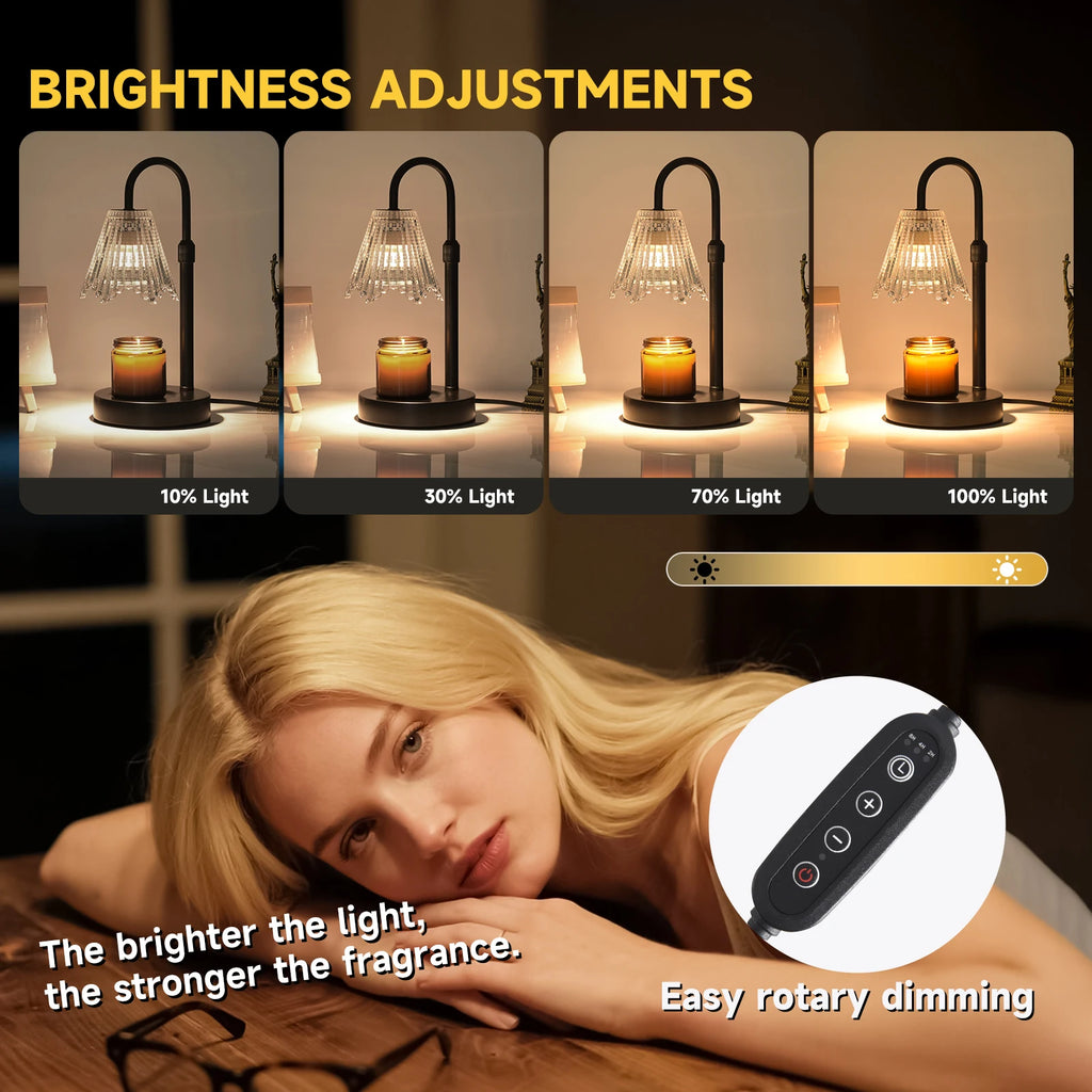 Retro Candle Heating Lamp