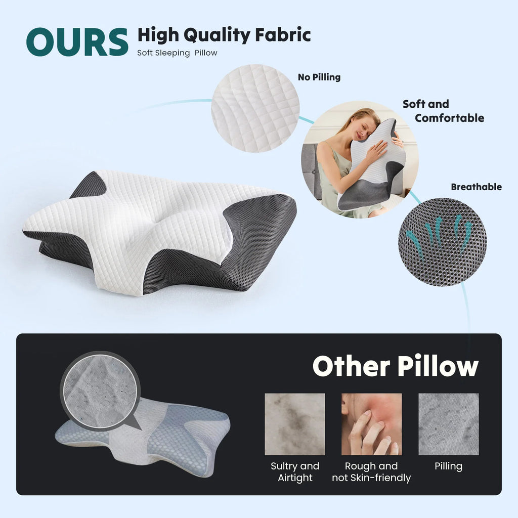 Ergonomic Cervical Neck Pillow