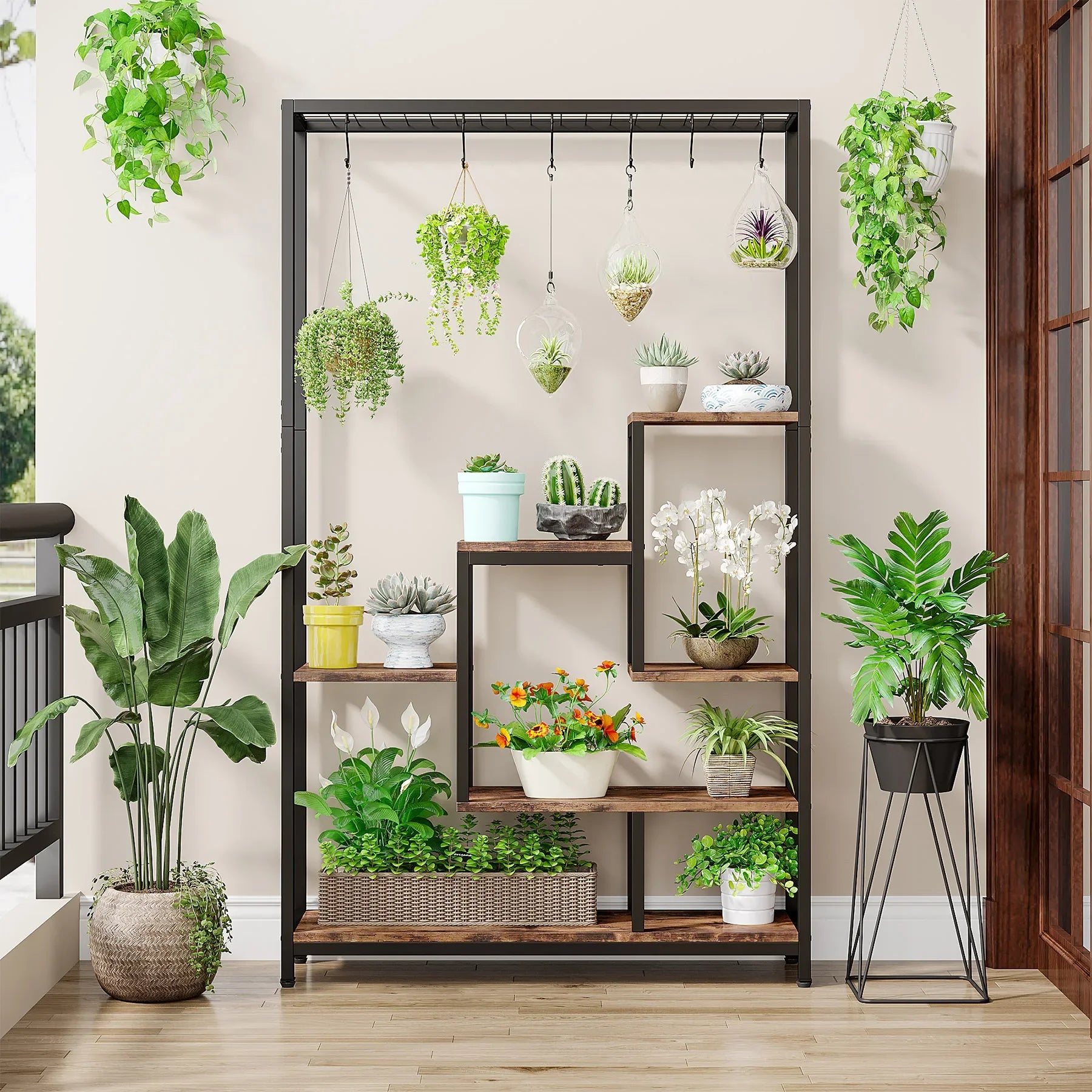 Tribesigns 70.9 inch, 5 Tiers Indoor Plant Stand