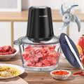 Food Processor, 350W Powerful Meat Grinder,