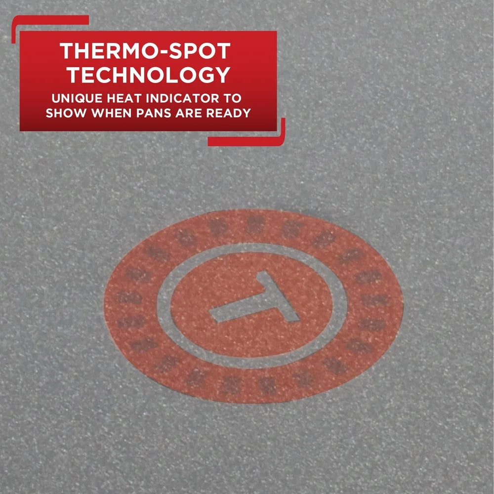 11 Inch Nonstick Griddle, Thermo-Spot Technology   Ideal Frying Pancakes