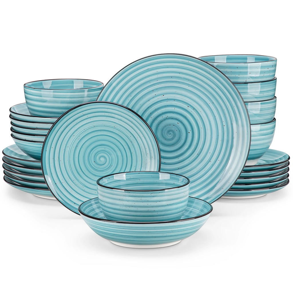 v
Vancasso 24/48 Piece Blue Dinner Sets
