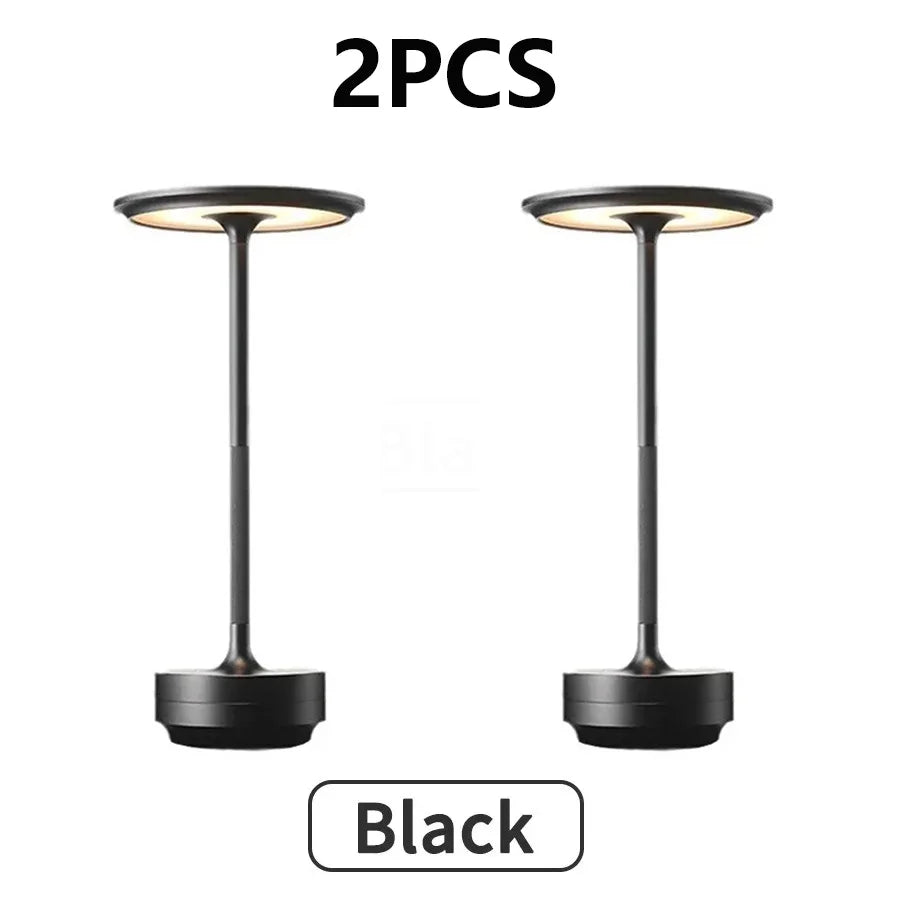 2PCS Rechargeable Wireless Table Lamp