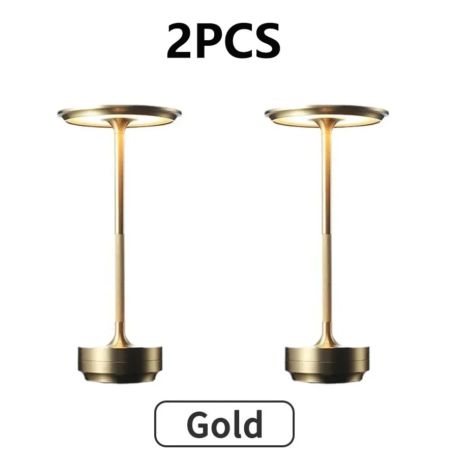 2PCS Rechargeable Wireless Table Lamp