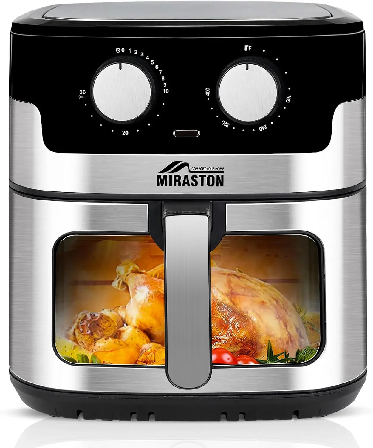 8.5QT Air Fryer, Stainless Steel