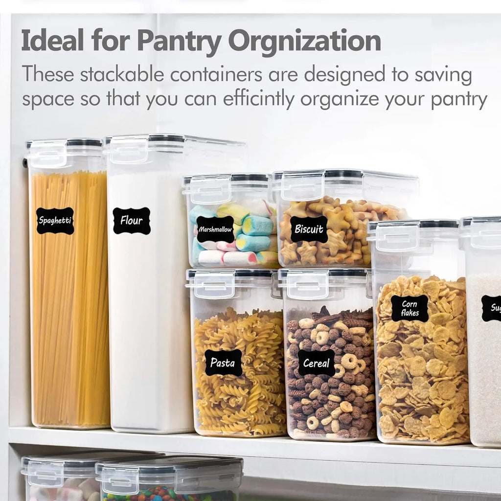 8-Piece Airtight Food Storage Containers Set with Lids
