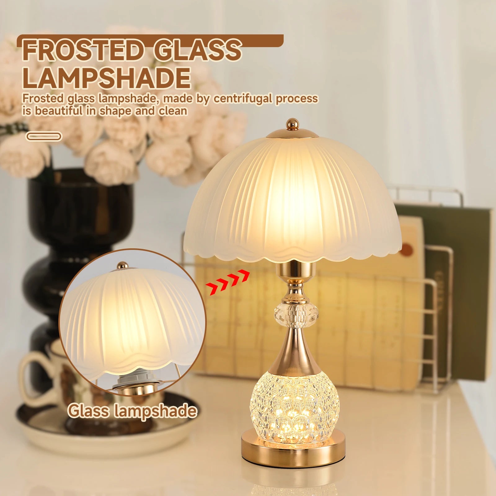 Crystal Table Lamp