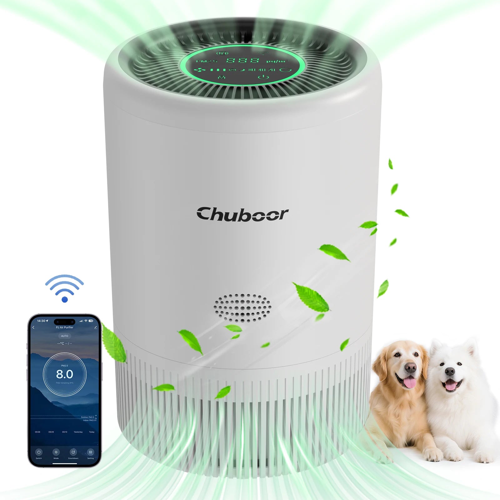 Smart Air Purifier for Home,