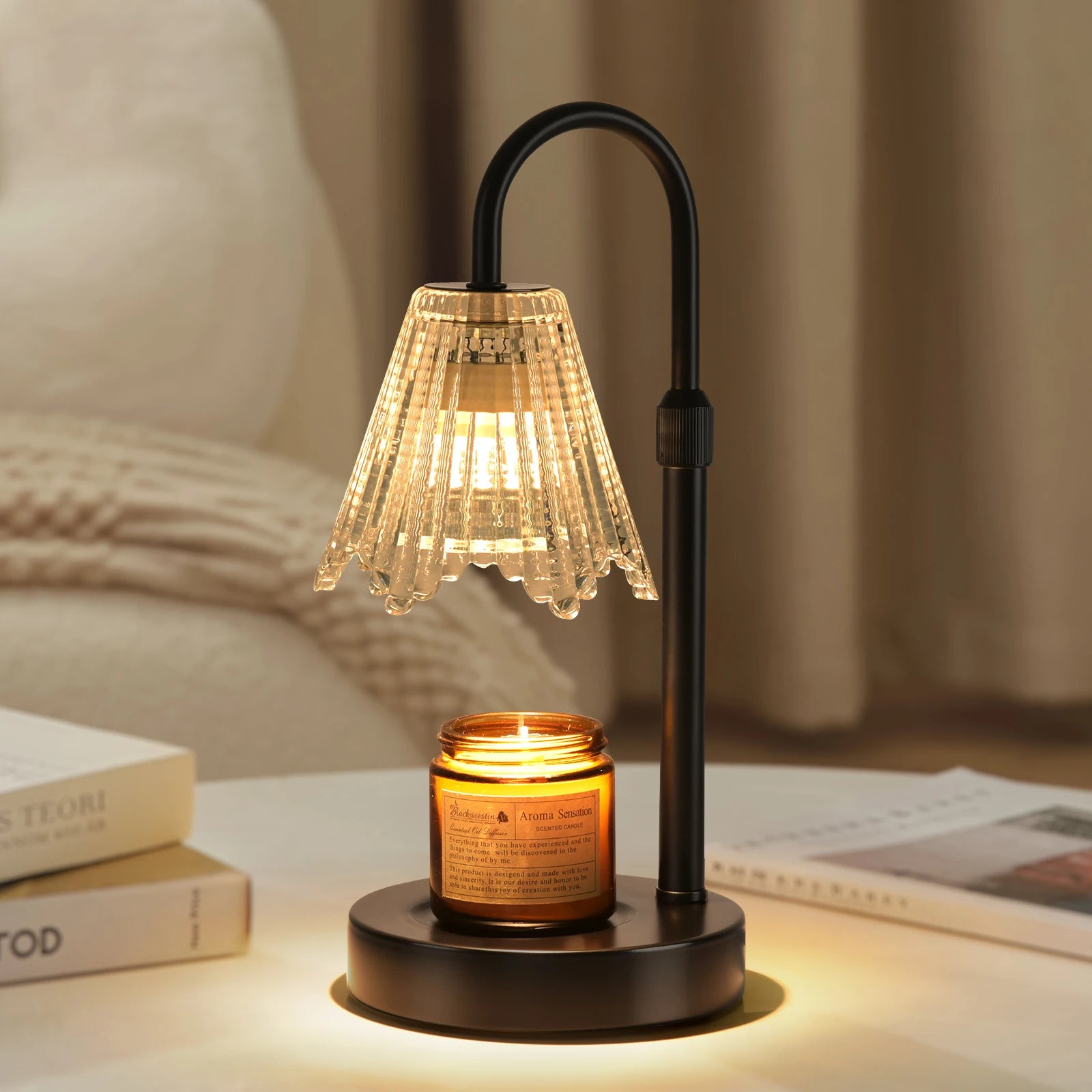 Retro Candle Heating Lamp