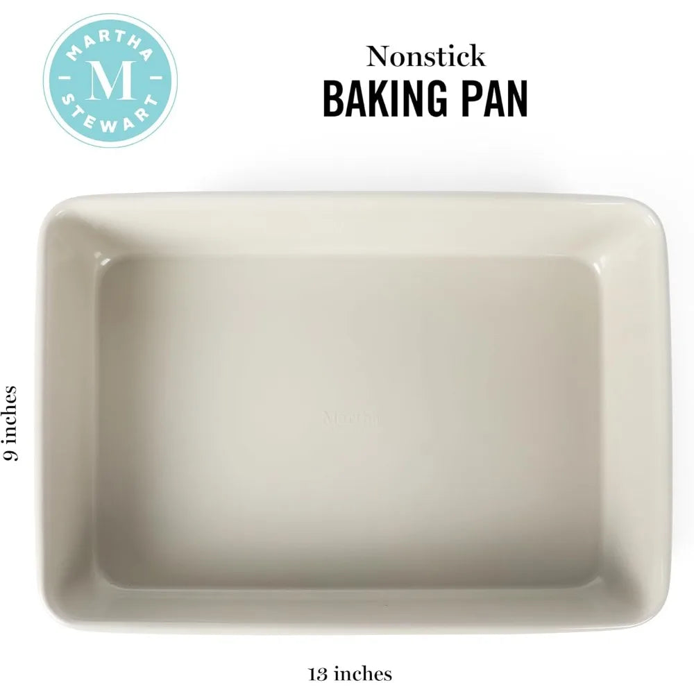 13 x 9 inch rectangular non-stick carbon steel cake/ baking pan