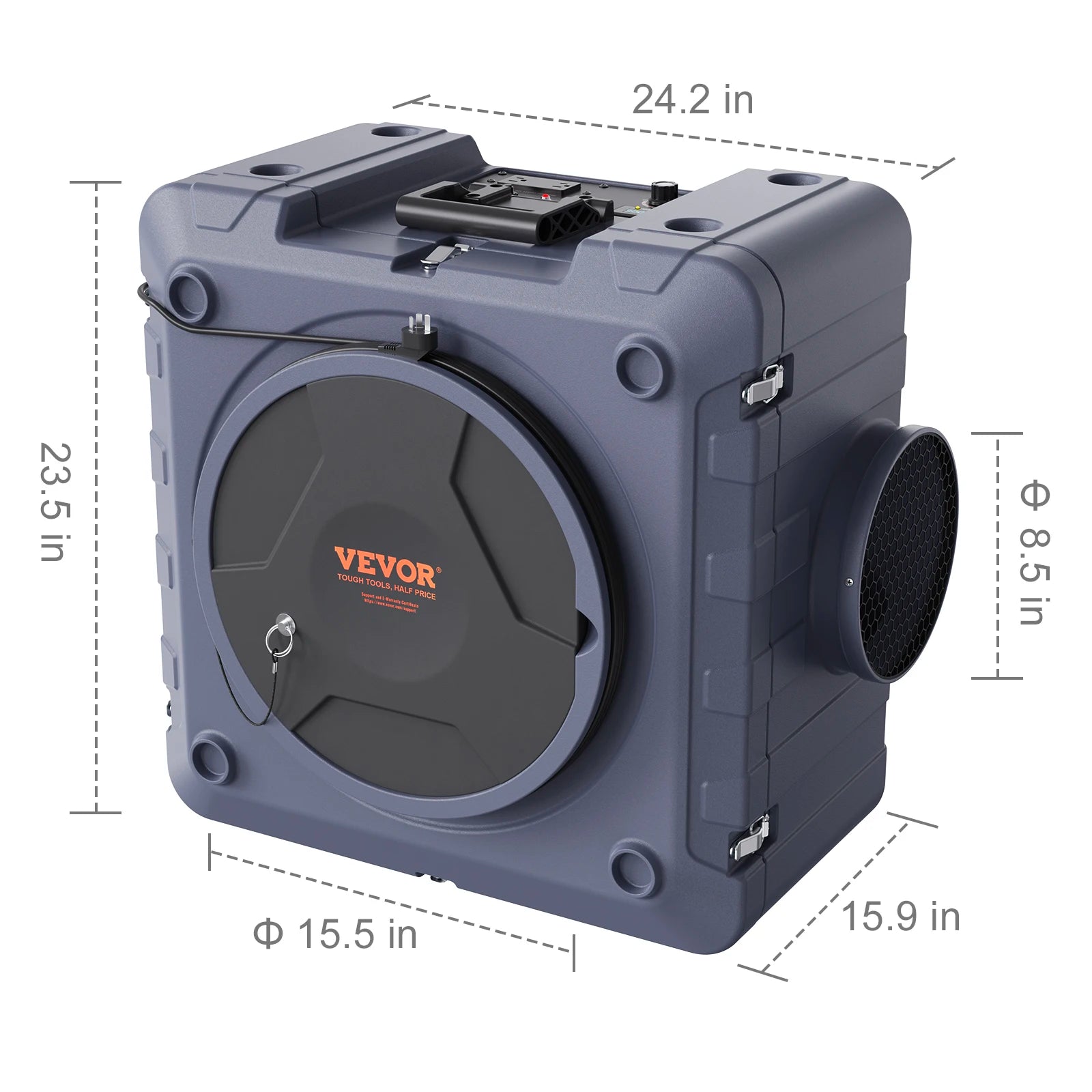 Air Scrubber with 3-Stage Filtration
