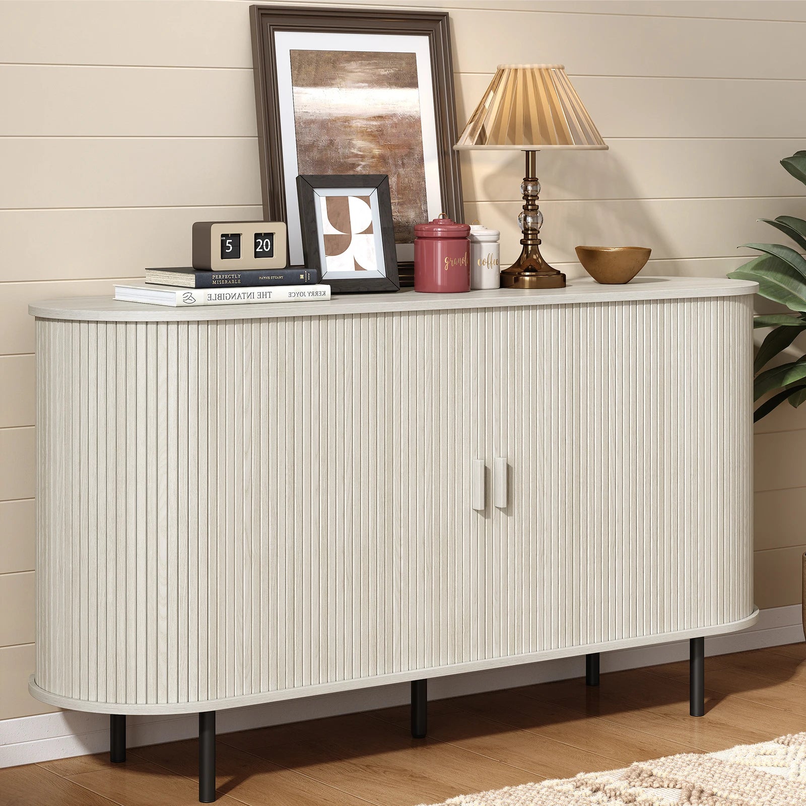 55" Sideboard Buffet Cabinet