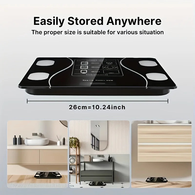 Intelligent Digital Body Scale With  Screen