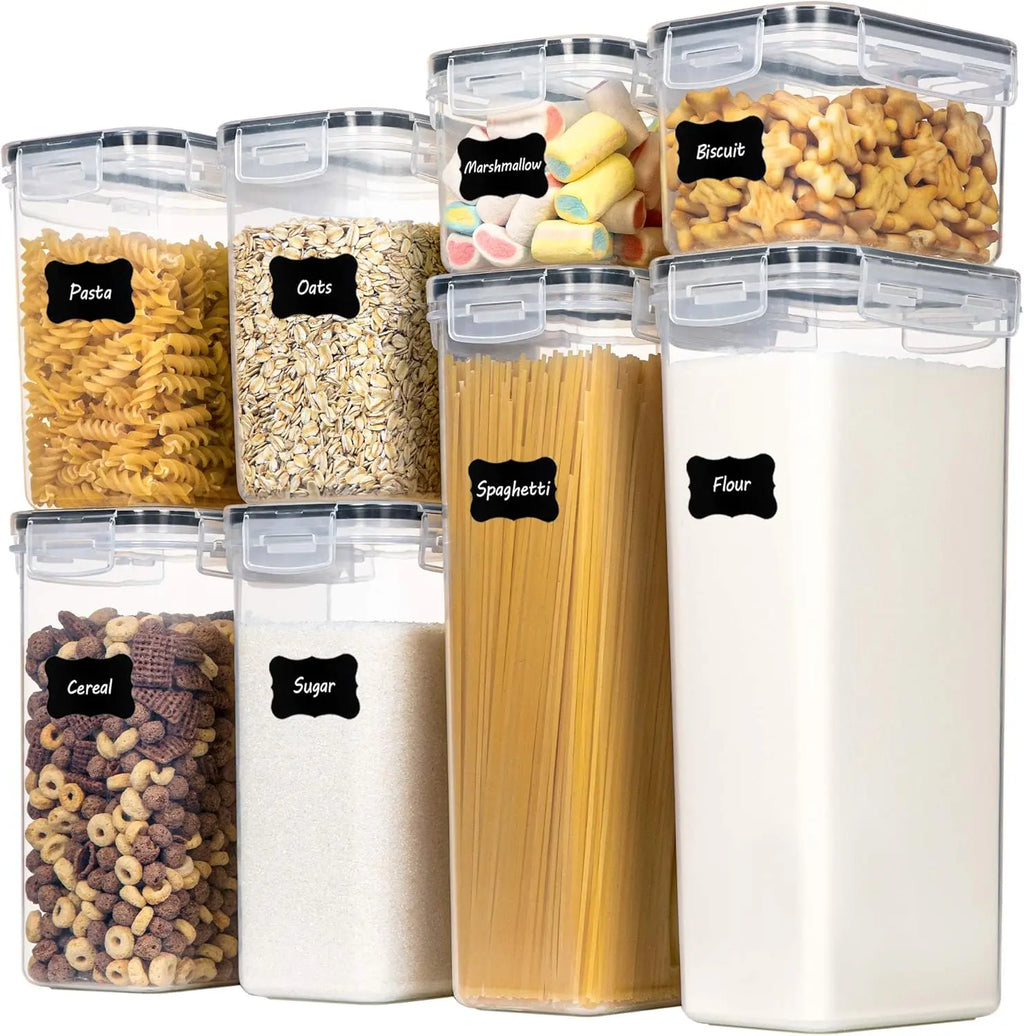 8-Piece Airtight Food Storage Containers Set with Lids