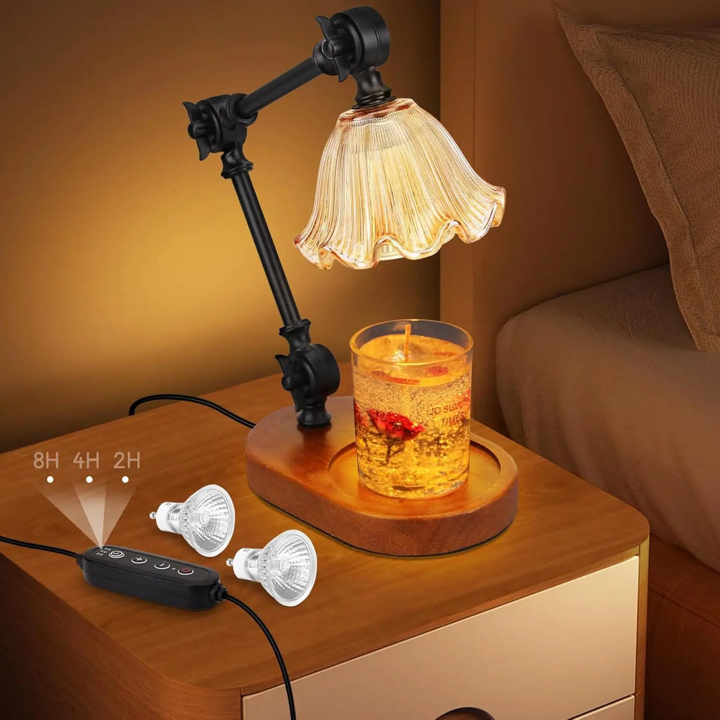 Candle Warmer Lamp with 2 Bulbs