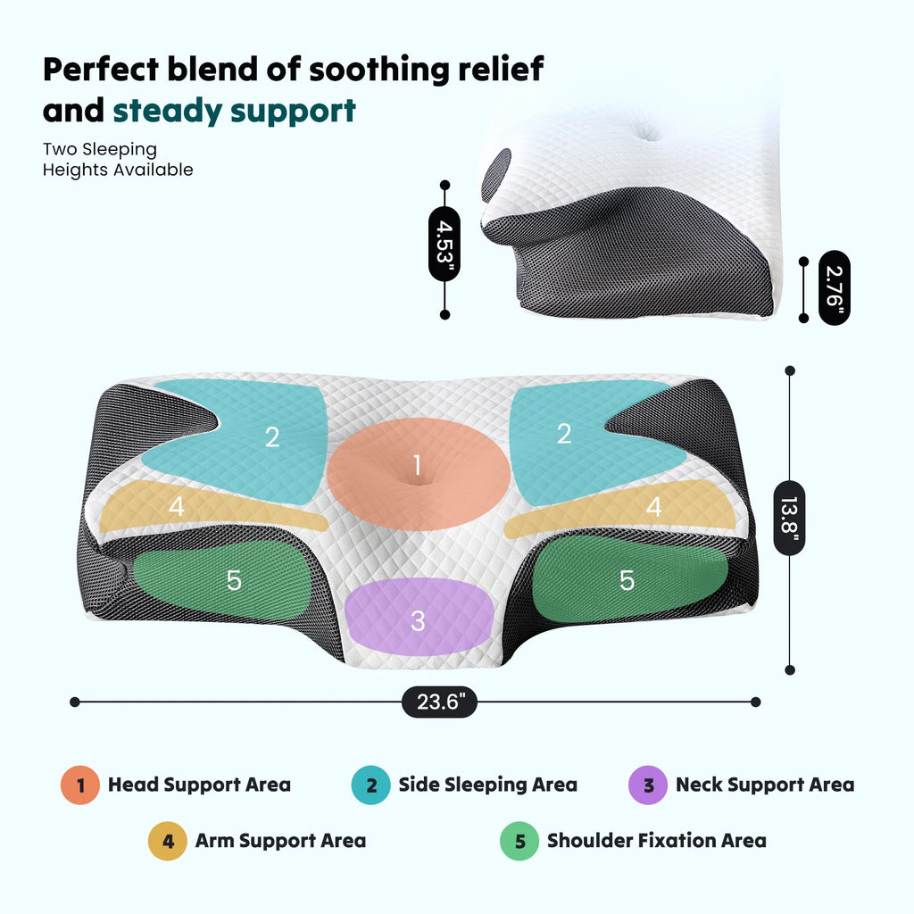 Ergonomic Cervical Neck Pillow
