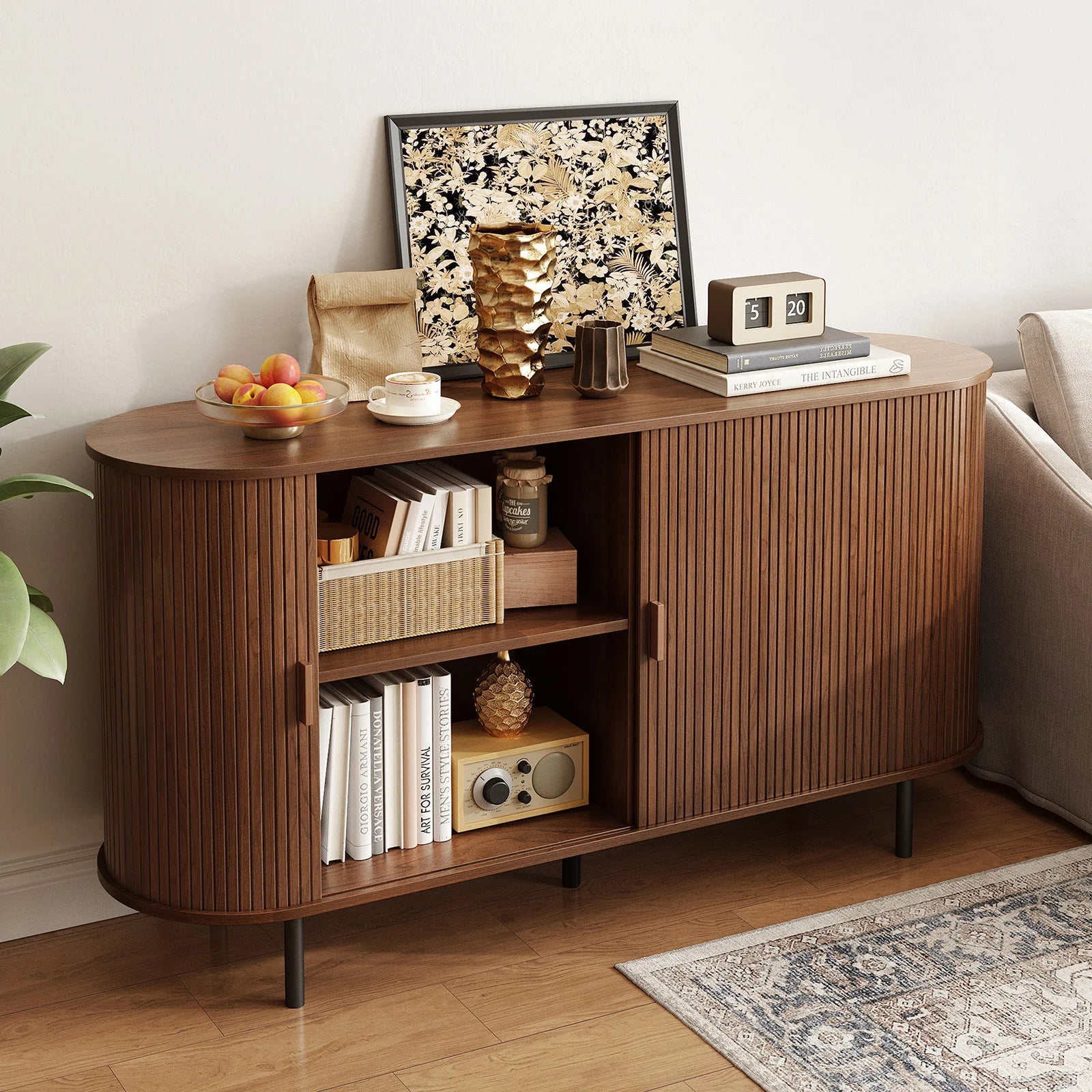 55" Sideboard Buffet Cabinet