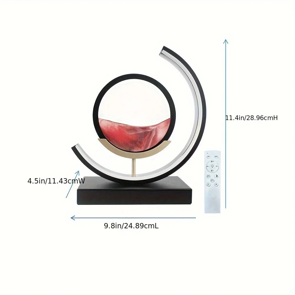 Desktop Moving Sand Art Picture In Motion