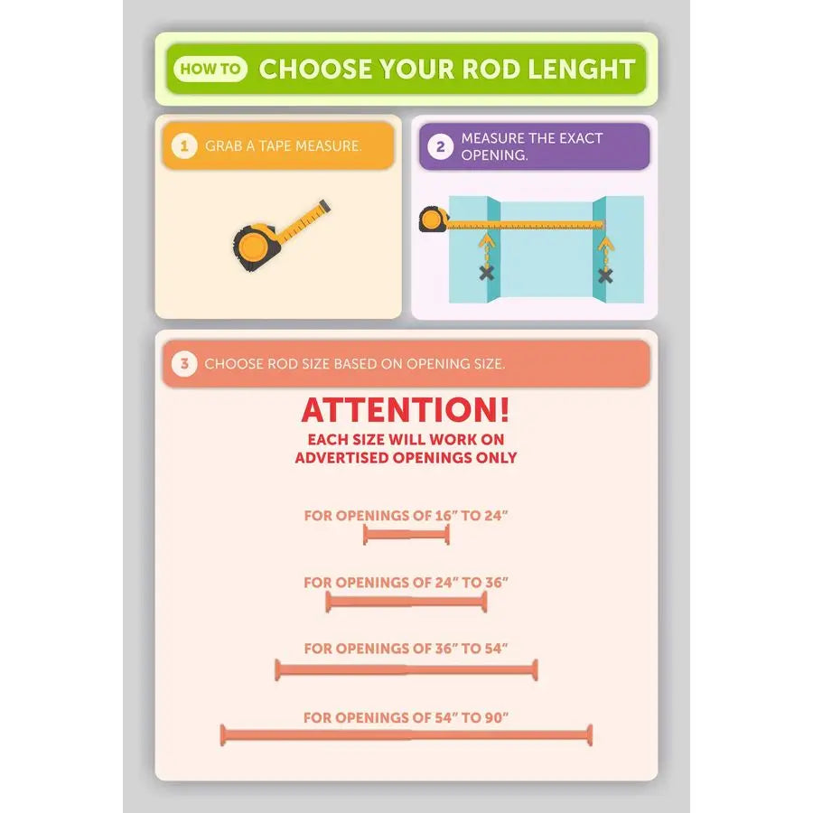Shower Curtain Tension Rod